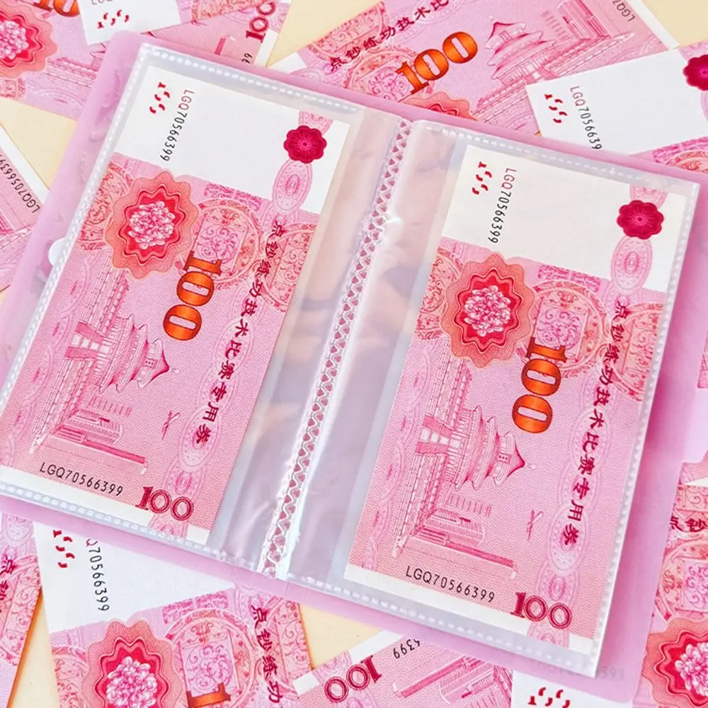 Geld sparen: 100 Umschläge, Geldspar-Challenge, A6, Ölgemälde, wiederverwendbarer Sparordner, großes Fassungsvermögen, tragbar – Detail 7