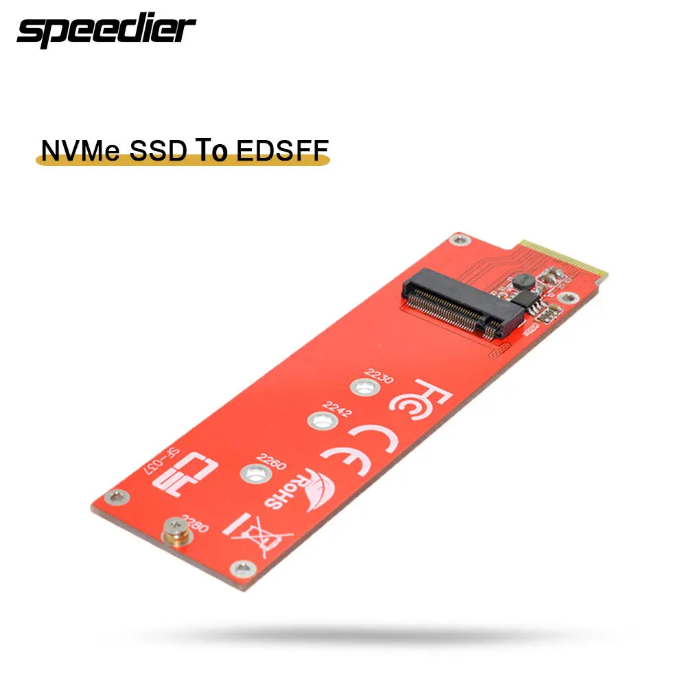 

Адаптер хоста NVMe NGFF M-key 4X для линейки 1U GEN-Z EDSFF короткий SSD E1.S