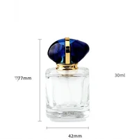 Vaporisateur de parfum transparent HI Travel, vaporisateur de poche en verre, vaporisateur de brouillard, distributeur d'atomiseur, 30ml, 50ml 5