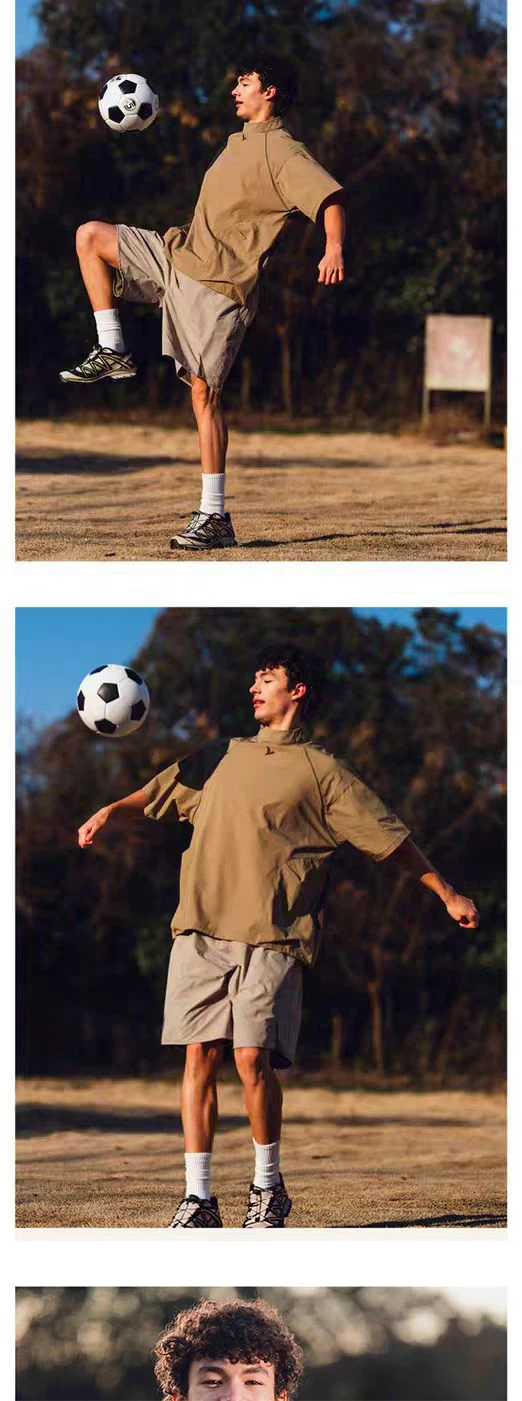 Halcyon 24ss Breathable outdoor t-shirt 3d pockets reflective elements quick drying material  gorpcore