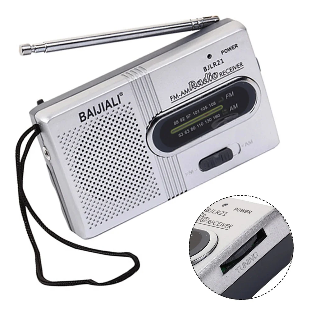 AM-FM-Radio-Portable-Pocket-Radio-Best-Reception-Battery-Operated-Multi ...