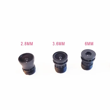 Obiettivo fisso Marviosec 5MP 1/2.7 pollici con interfaccia M12, 2.8 / 3.6 / 6 mm opzionale, per telecamera IP di rete HD CCTV, ottima qualità