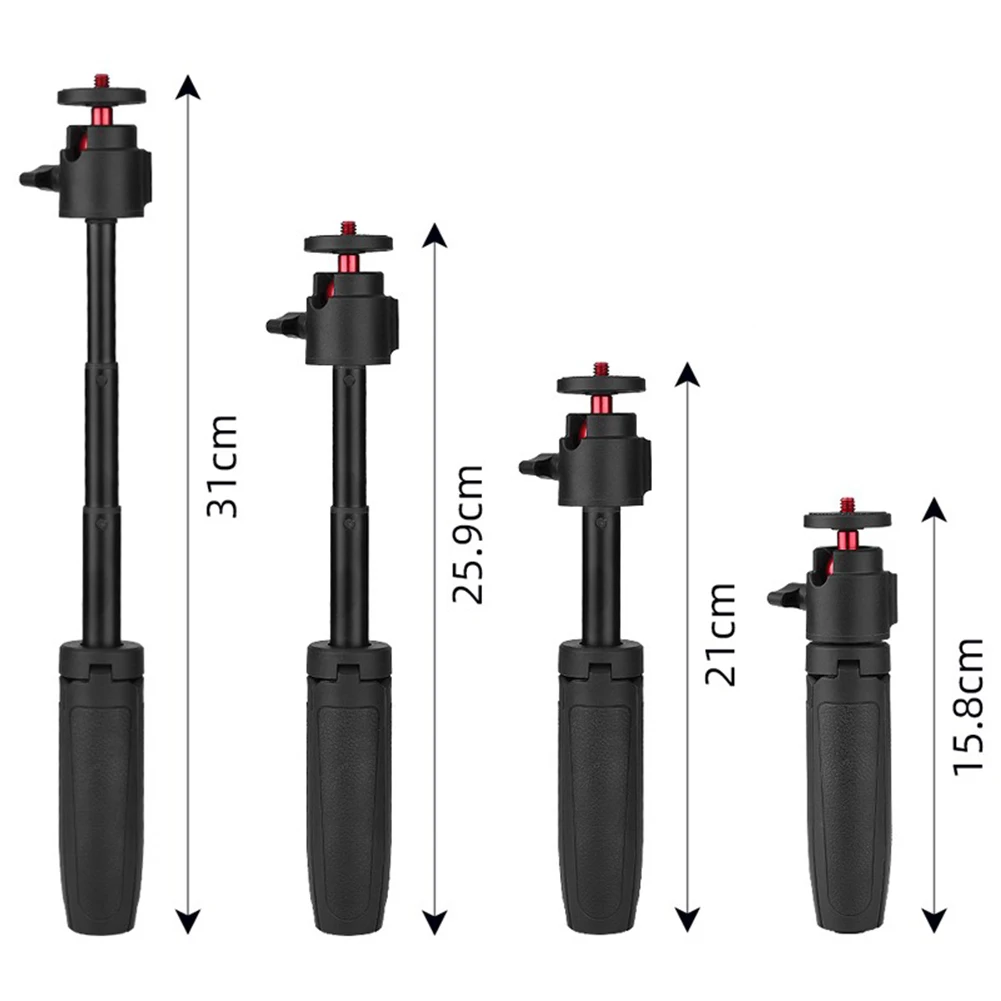 Action Camera Accessories Extension Pole Tripod for DJI OSMO Pocket 3 Telescopic Selfie Stick Accessories for Pocket 2 / 3 GoPro Insta360 Action Camera