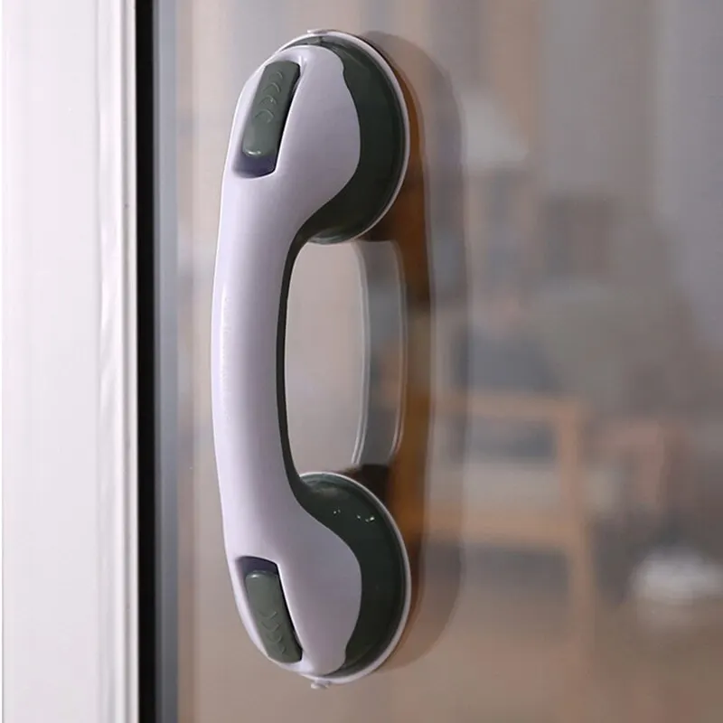Strong Suction Cup Armrest Bathroom Prevent Falls Avoid Punching Safety Handle Elderly People's Anti-Skid Railing suction cup safety handle
