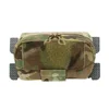 VULPO Tactical FCPC Vest MOLLE Adapt Admin Panel Pouch Chest Expansion Sub Bag Utility Map Pouch For Hunting Airsoft Vest 1