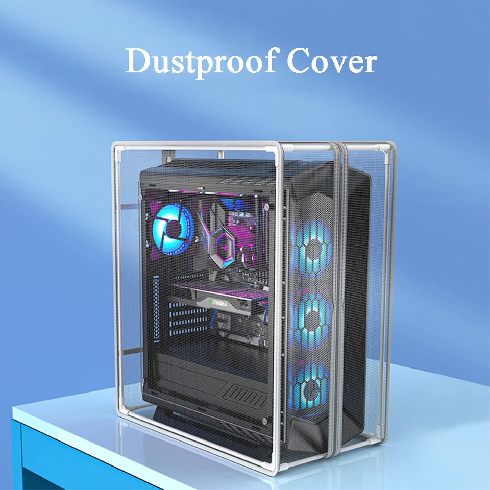 Pcシャーシ防塵カバー、atx、matx、itx、コンピューターケース