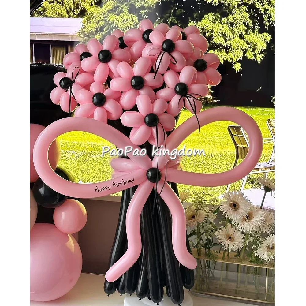 Neue Magische Ballon Blume Material Tasche Geburtstag Party DIY Hochzeit Dekoration Ballon Brautstrauß Zu Liefert Foto Geschenk – Detail 2
