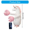 Comfortable Baby Soothing Hand Toy Head Up Practice Pillow Support Remote Control Operation for Newborns 6