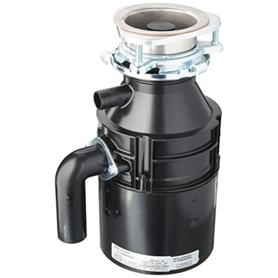 GC2000XE 1 2 HP Continuous Feed Garbage Disposal for Kitchen Sink Quiet Operation HighEfficiency Grinding Durable Stainless Ste