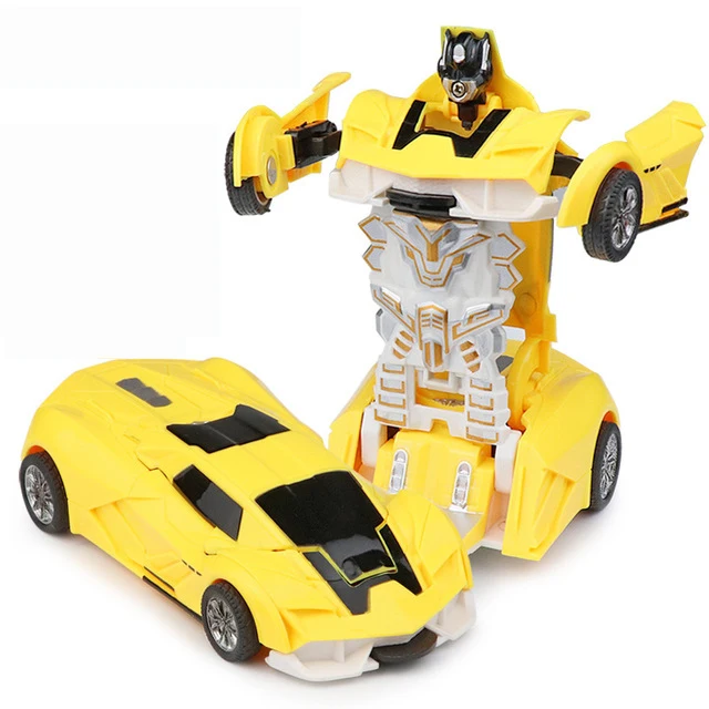 2-in-1 Automatic Transforming Robot Car Toy