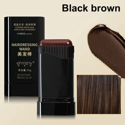 Instant Gray Hair Concealer Stick - Portable Touch - Up Color Applicator (Brown Black)