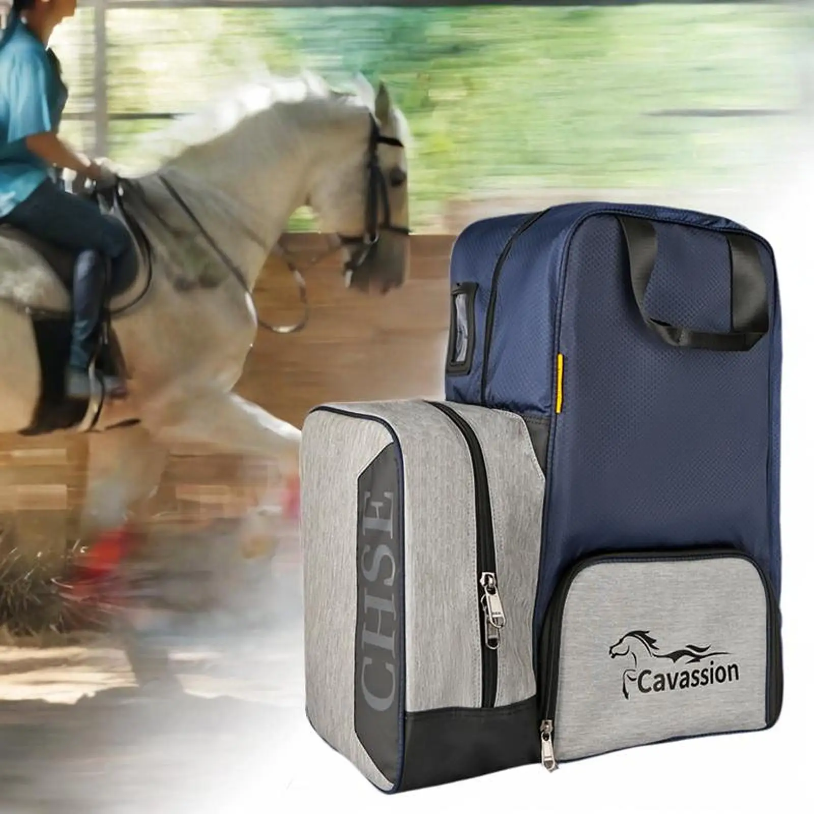 Equestrian Horse Riding Bag Boots Bag Sturdy for Sports Camping and Shopping