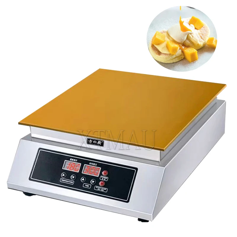 

Электрическая машина для суфле, коммерческая машина для приготовления печенья Dorayaki из чистой меди, цифровая закуска с одной головкой, 1300 Вт