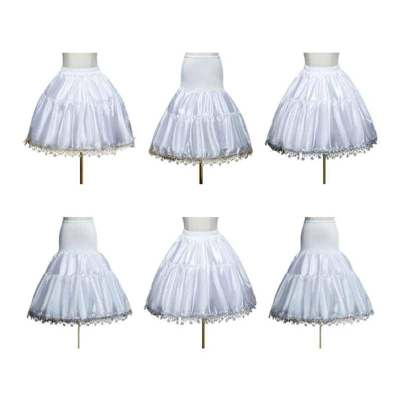 

Moon Star Tassel Decors Skirt Support Large Skirt Support Cosplay Violent Lovely Non-slip Dress Support for Wedding