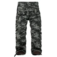 Men Combat Pants With Knee Pads Tactical Cargo Sport Trousers Camouflage Multicam Trekking Hunting Clothes（Not belt） 2