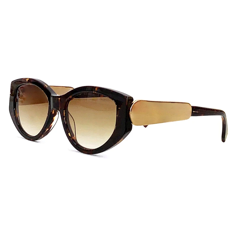 

Fashion Oval Sunglasses Female 2023 Retro Cat's Eye Sunglasses Luxury Outdoor Sunscreen Multi-Color Luxury Glasses