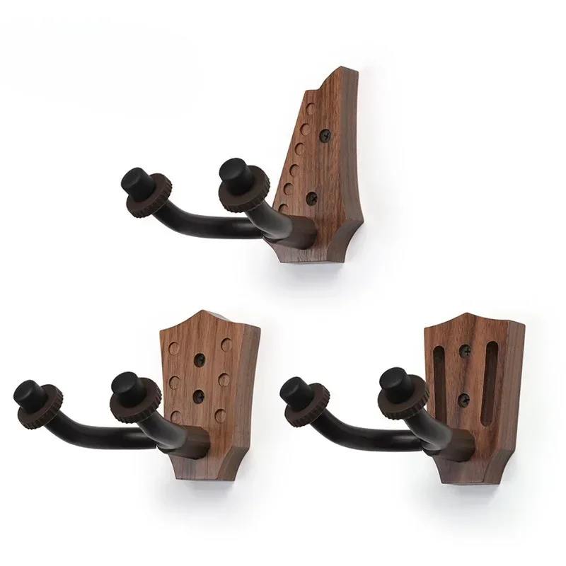 

Multi-styles Guitar Wall Mount Hanger Non-slip Instrument Rack Holder for Classical/Folk/Electric Guitar Bass Ukulele Violin