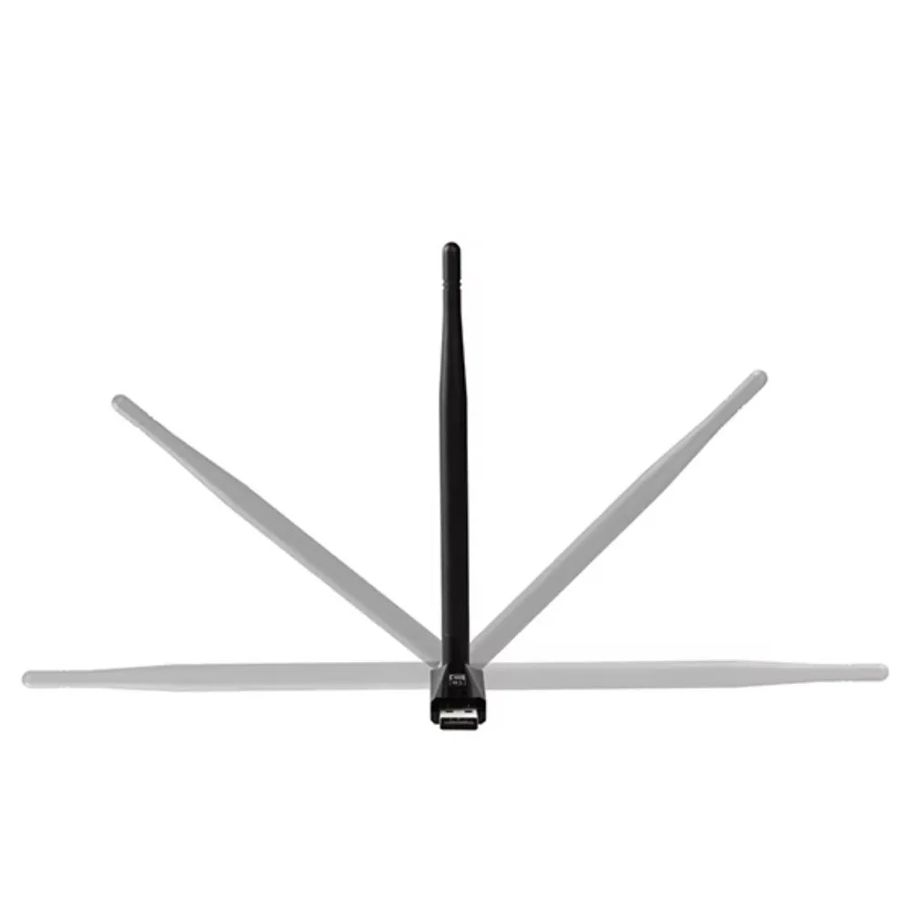 150Mbps USB WiFi 어댑터 안테나가 있는 2.4GHz 무선 네트워크 카드 802.11b/g/n 노트북 데스크탑 PC IPC용 WiFi 수신기 동글