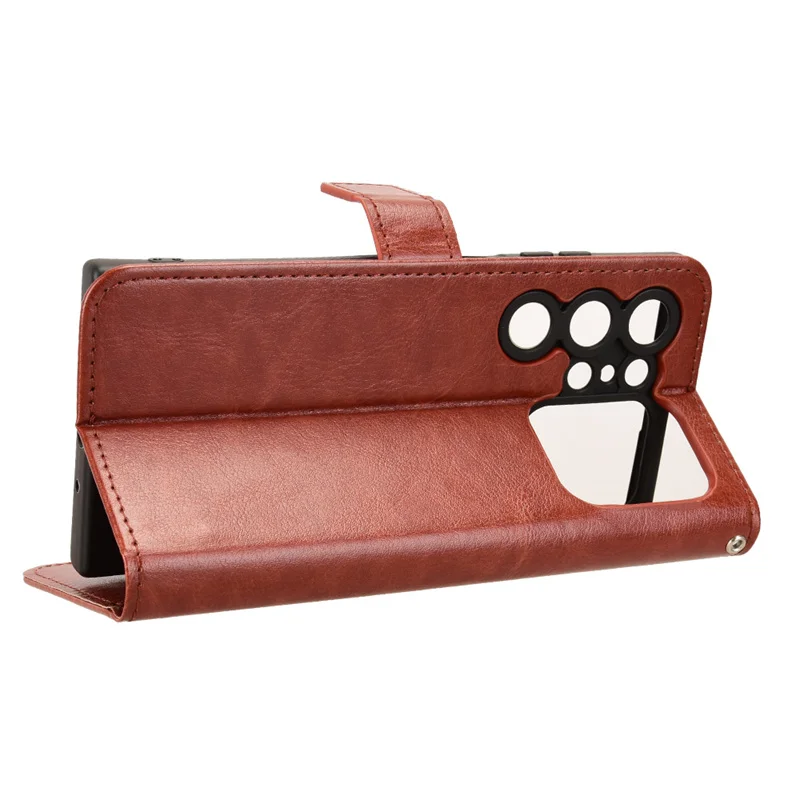 Luxury Crazy Horse Leather Case Skin in PU