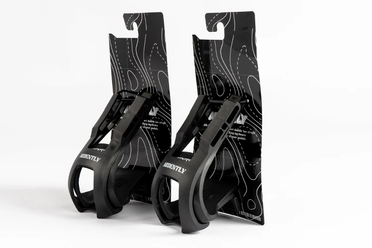 Leidenschaft lich 2 Stück Fahrrad pedal Zehen clips Fixed gear Track Fahrrad pedal Schuhe Gehäuse halter mit Schrauben Fixie Abdeckung Fahrrad zubehör – Detail 6