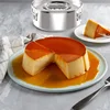 Flan Pan Flanera Mold 2.3 Qt , Stainless Steel Flan Mold With Lid - Flan Maker- Flanera Flan Maker Durable 3