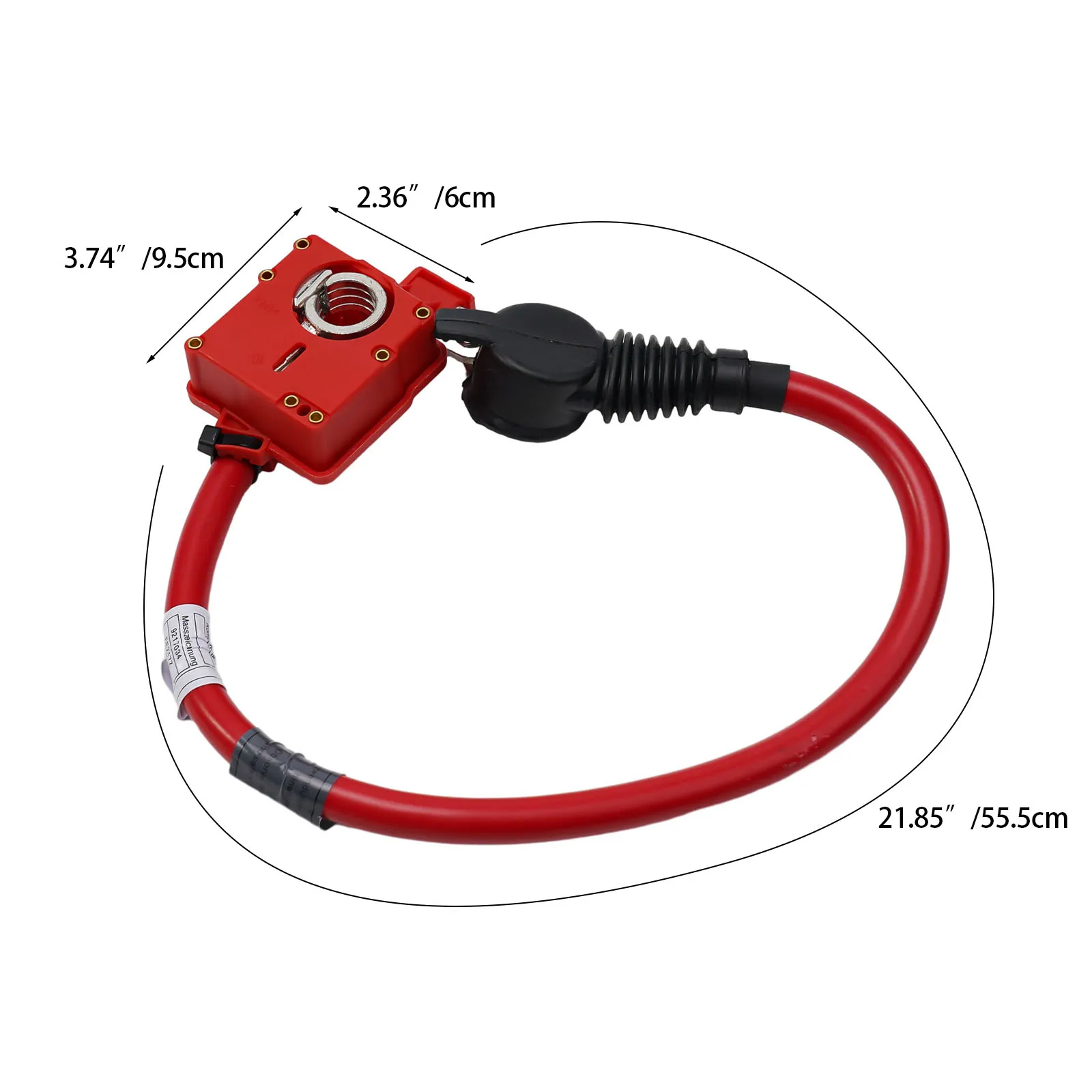 1X Car Positive Battery Wire Fuse Positive Terminal To Cable Connector Cable For BMW F10 F11 E82 F07 F06 F12 F13 61129217036