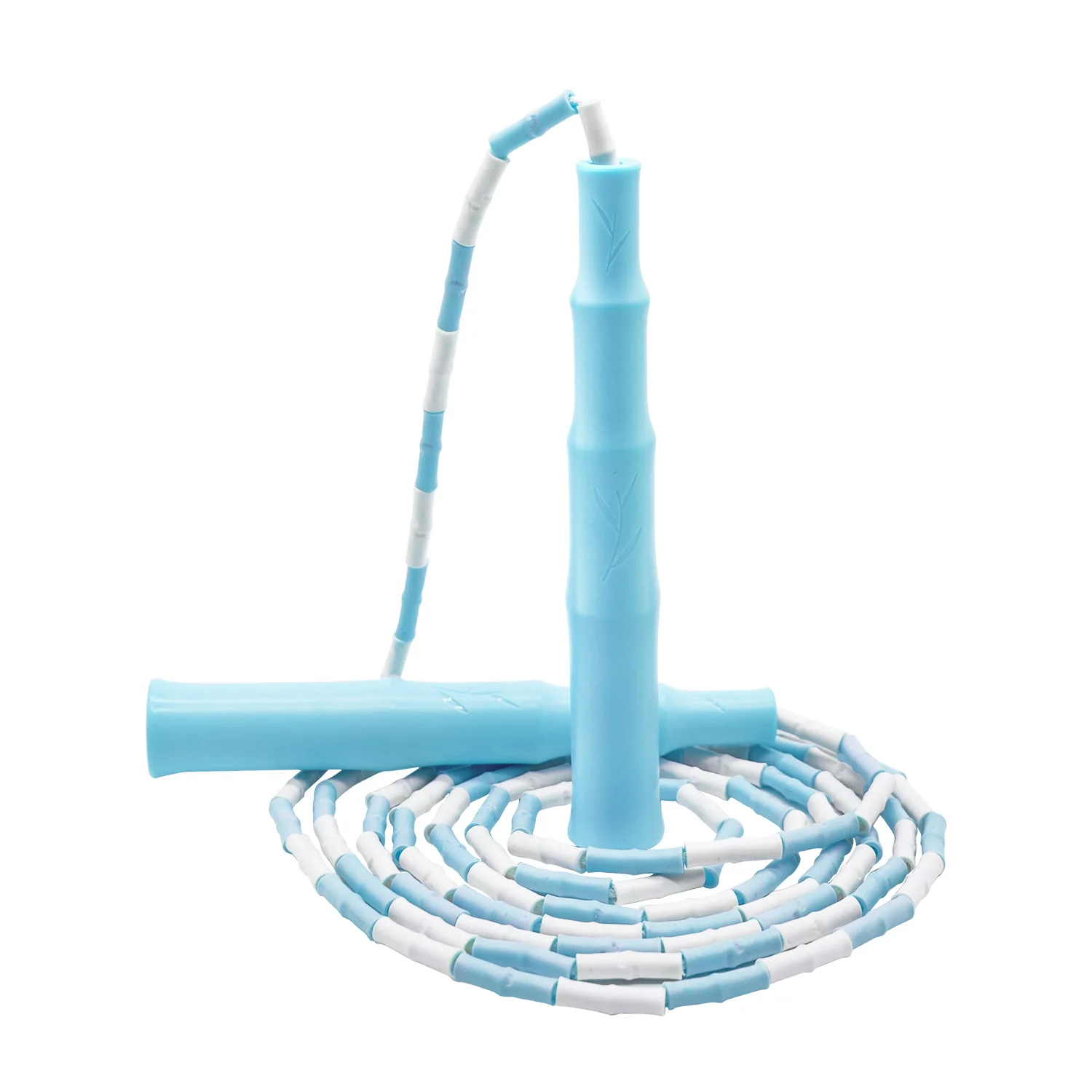 KOOTION Soft Beaded Skipping Rope Plastic Segmented Jump Rope Indoor And Outdoor Sports Skipping Rope For Fitness Training