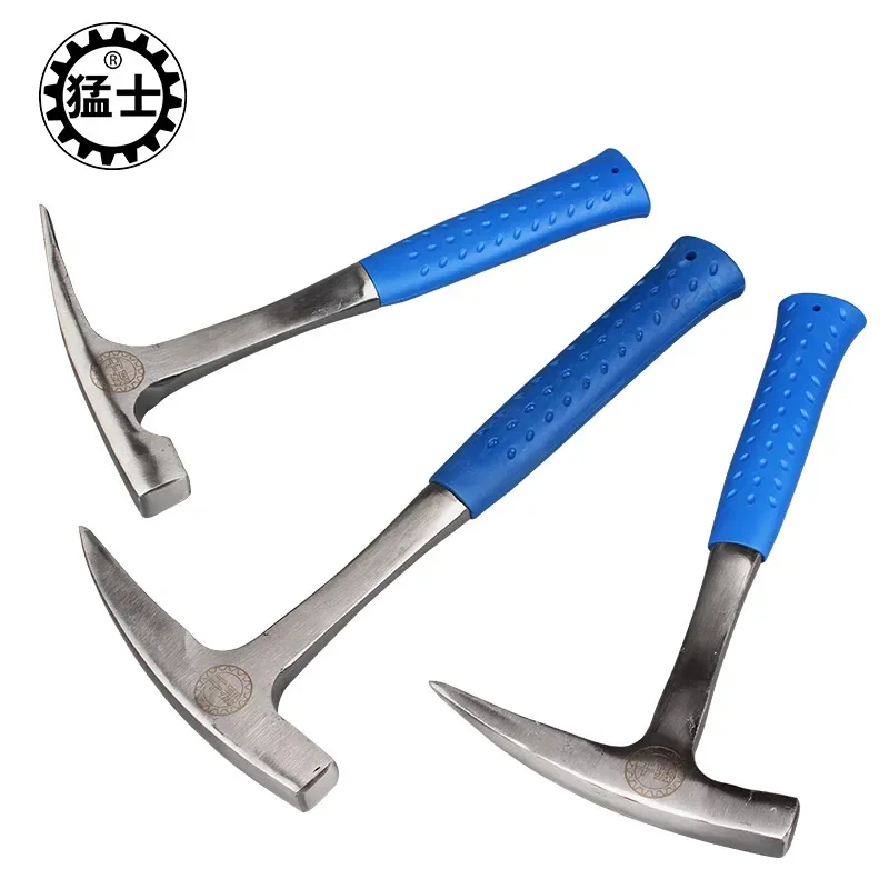 tool steel quenching geological hammer exploration hammer mudwork hammer chicken mouth duck mouth hammer tip flat head hammer 2