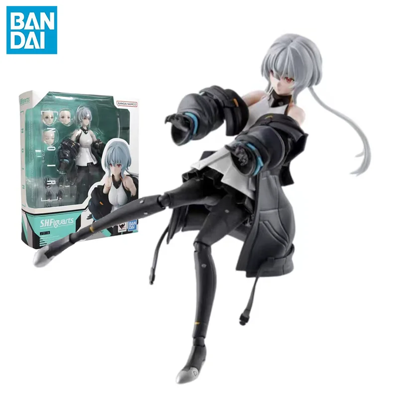 

In Stock Original BANDAI S.H.Figuarts SHF Noir SYNDUALITY Noir Anime Action Collection Figures Model Toys
