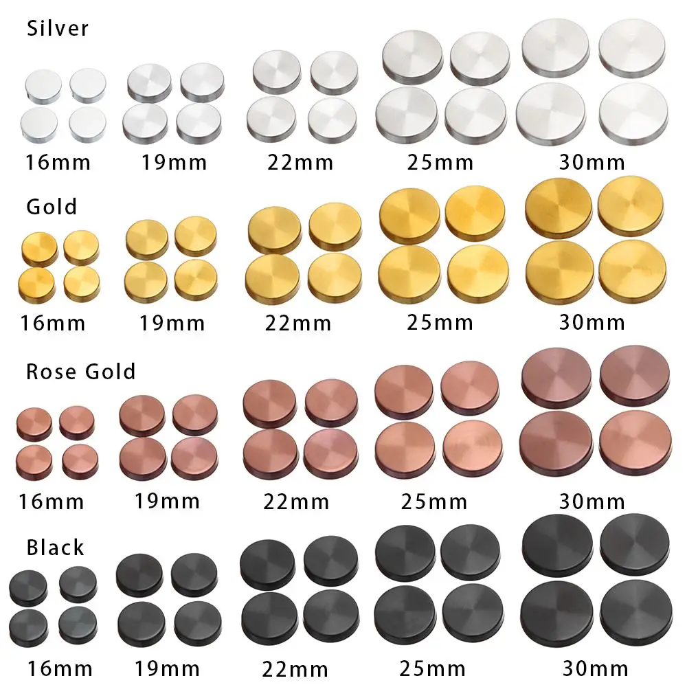 40 X 32 Mm Cromo Cupola Testa Specchio Vite Di Fissaggio - Foto 13