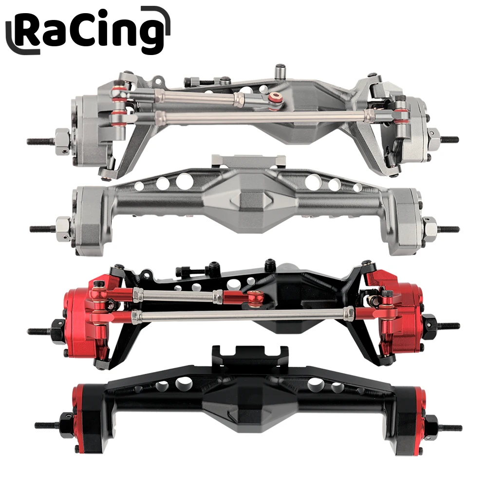 

CNC Aluminum Offset Portal Front Rear Axle for 1/10 RC Crawler Axial SCX10 III AXI03029 LCG Chassis Cheater Rigs Upgrade Parts