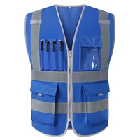High Visibility Work Vest with Pockets