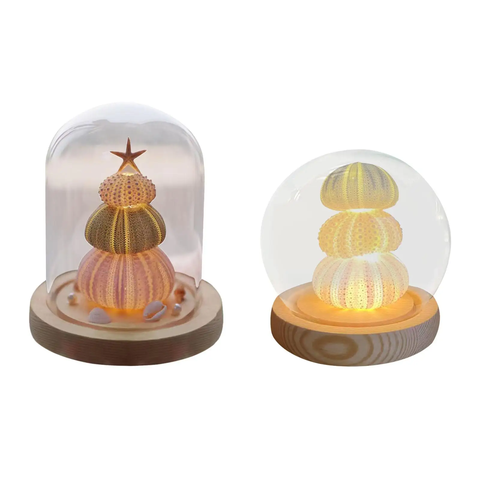 

Sea Urchin Night Light Material Package DIY Handmade Accessories Novelty