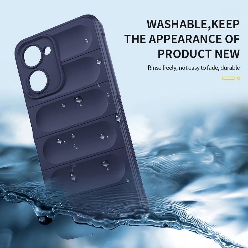 Enhanced Shockproof Liquid Silicone Back Phone Case - Durable Protective Cover