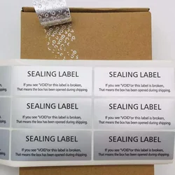 Enhanced Warranty Protection Security Seal Stickers - Tamper Proof Void Labels (90pcs, 80x30mm) (VOID STICKER silver)