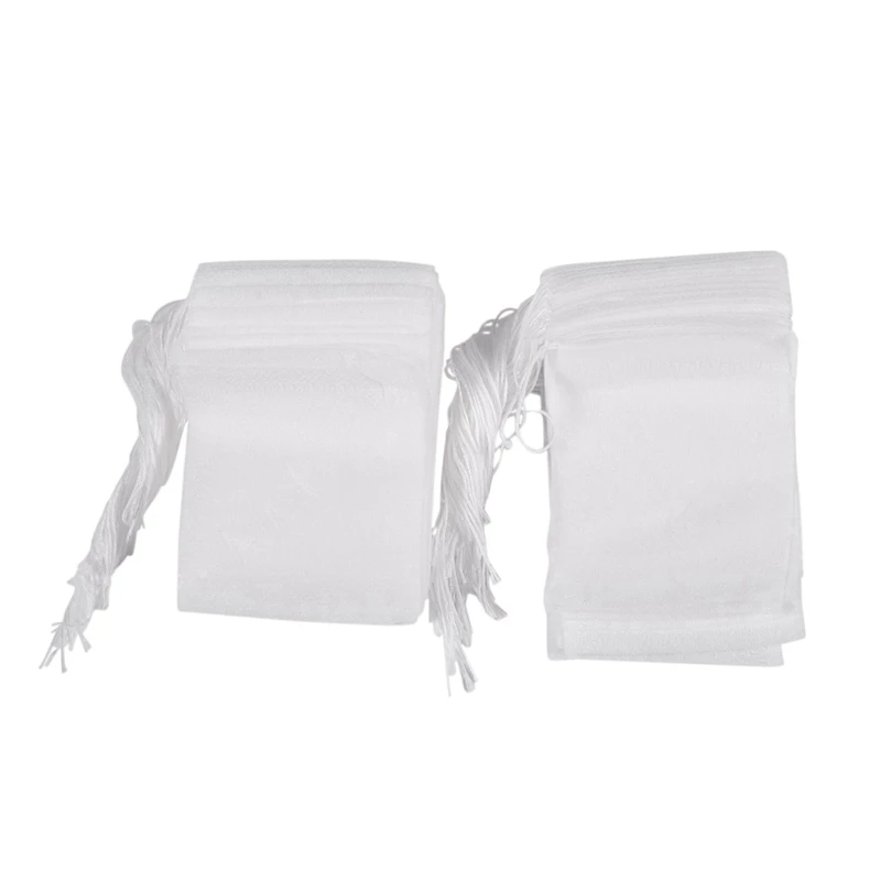 

800 Pcs Disposable Empty Tea Bag String Heat Seal Filter Paper