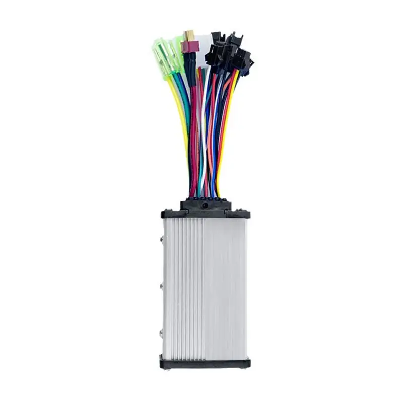 AC54-M6C 전기 자전거 LCD 디스플레이 미터 + 36V 350W 사인파 컨트롤러 E 스쿠터 LCD 패널 컬러 스크린(USB 포함) 전자 자전거용