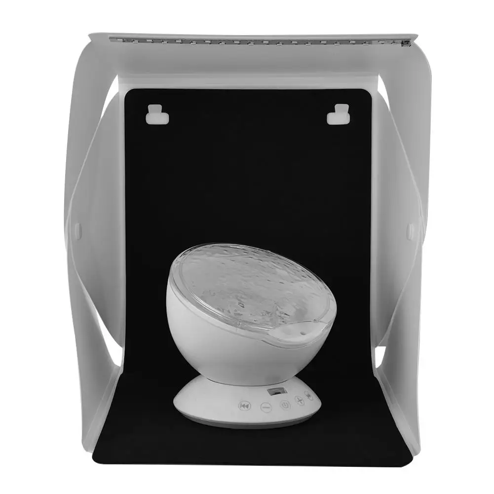 Portable Mini Photography Lightbox Tent Kit w/ 4 Color Backgrounds-Foldable Studio Box