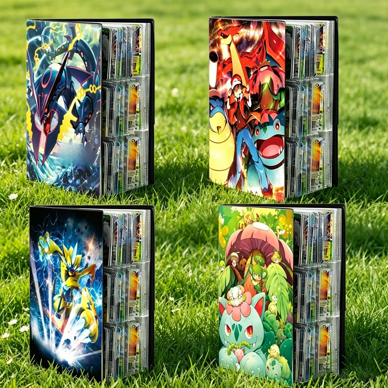 Anime-Themed 9-Pocket Card Album with 540-Card Storage Capacity