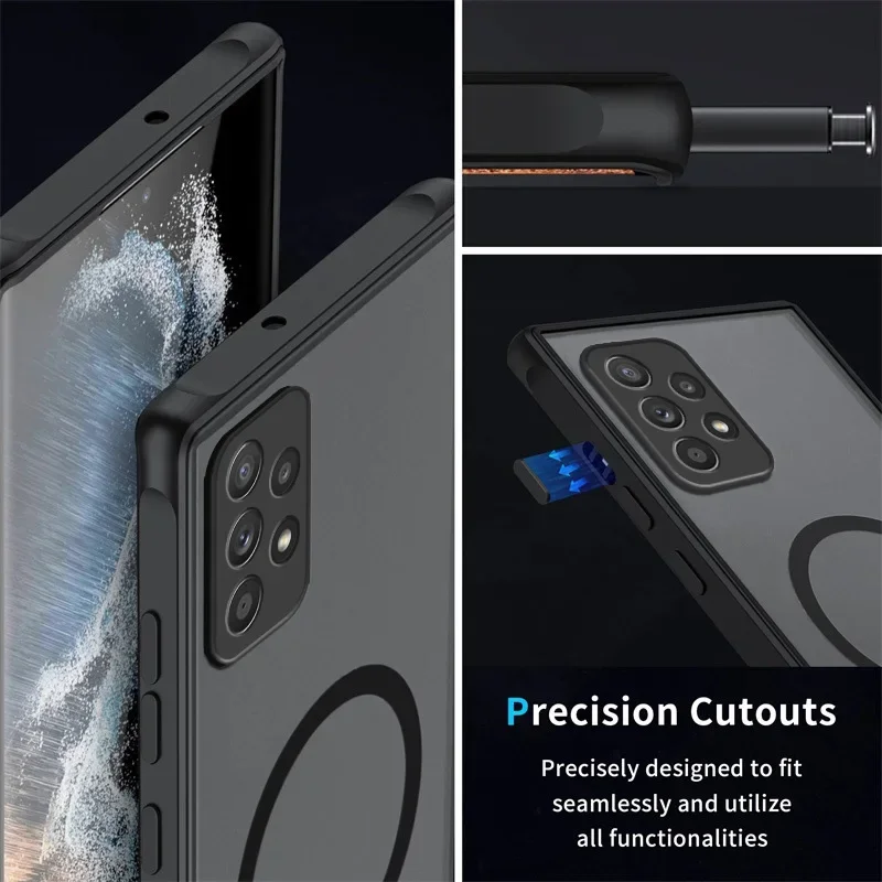 Translucent Magsafe Matte Phone Case