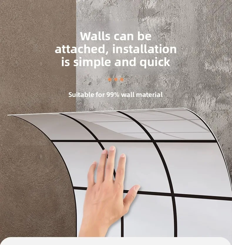 PVC Waterproof 3D Marble Wallpaper Self Adhesive Removable Wall Stickers for Kitchen Bathroom Tile Decoration