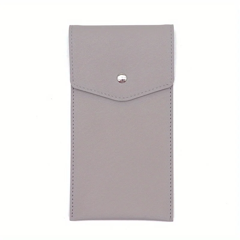 Premium PU Leather Pen Case - Elegant Signature Pen Holder & Leak-Proof Storage Bag