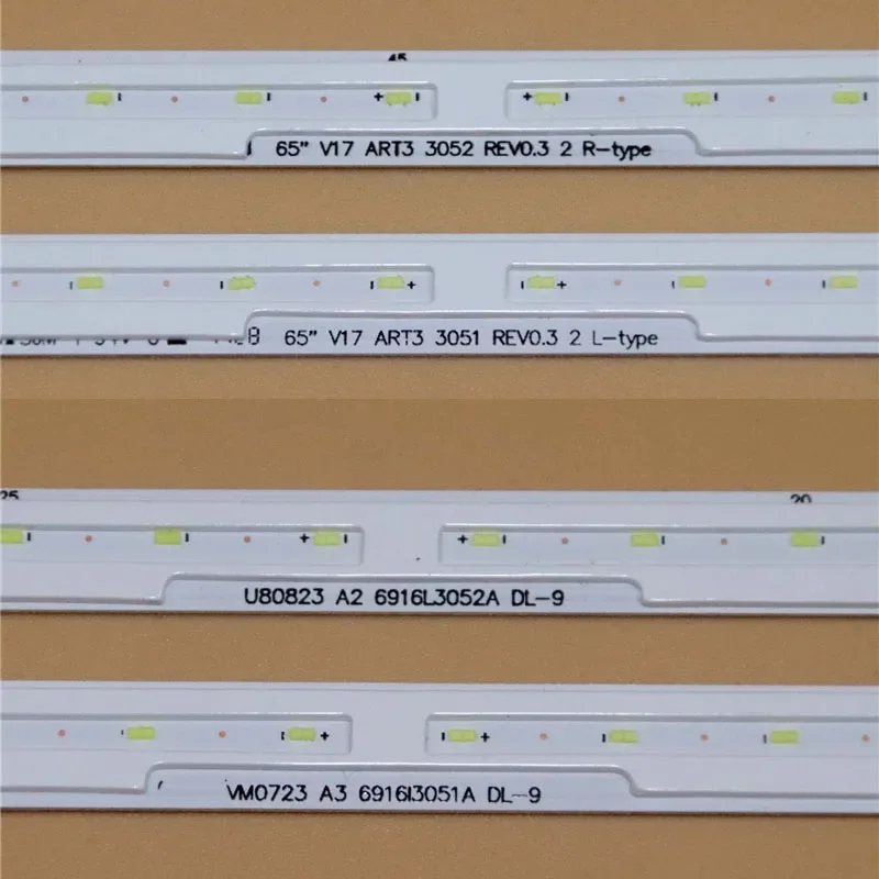 LG 65UJ750V 65UJ7509 65UV340C-UB 65UK6540PTA 백라이트 스트립용 TV LED 어레이 바 6916L3051A(3052A) 6922L-0220A 판자 테이프