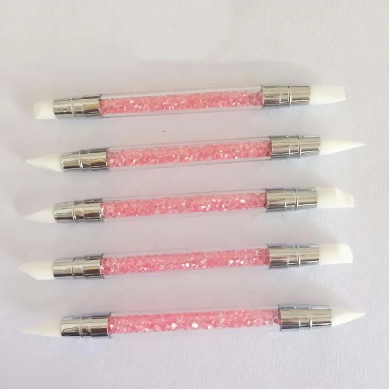 5Pcs 네일 도구 새로운 중공 조각 엠보싱 펜 네일 젤 펜 클레이 도구