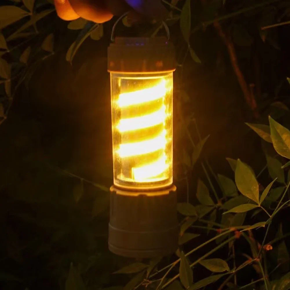LED Multifunctional Camping Light Outdoor Lighting Flashlight Stall Portable Tent Light Charging Camping Atmosphere