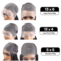 Perruques frontales en dentelle HD Silkwave 30 40 pouces 13x4 13x6, cheveux humains lisses, prêtes à porter, perruques sans colle 5x5 pour femmes noires, brésiliennes 6