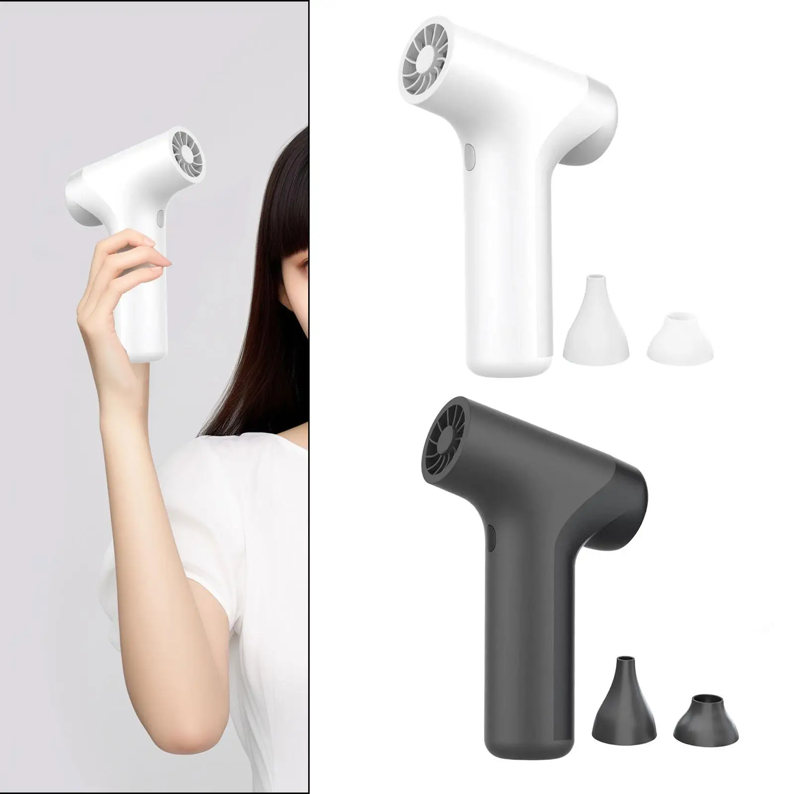 Travel Hair Dryer, Hair Care, Quick Dry Setting Compact Cordless Hair Dryer, Cordless Blow Dryer for Home Art Painting, 4