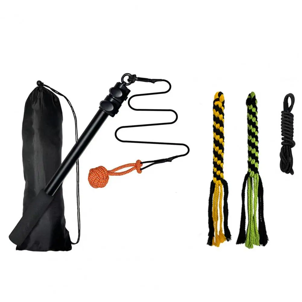 

Тренировочный шест для домашних питомцев, износостойкий регулируемый портативный выдвижной тизер для собак, палочка, смешная собака, чтобы снять стресс