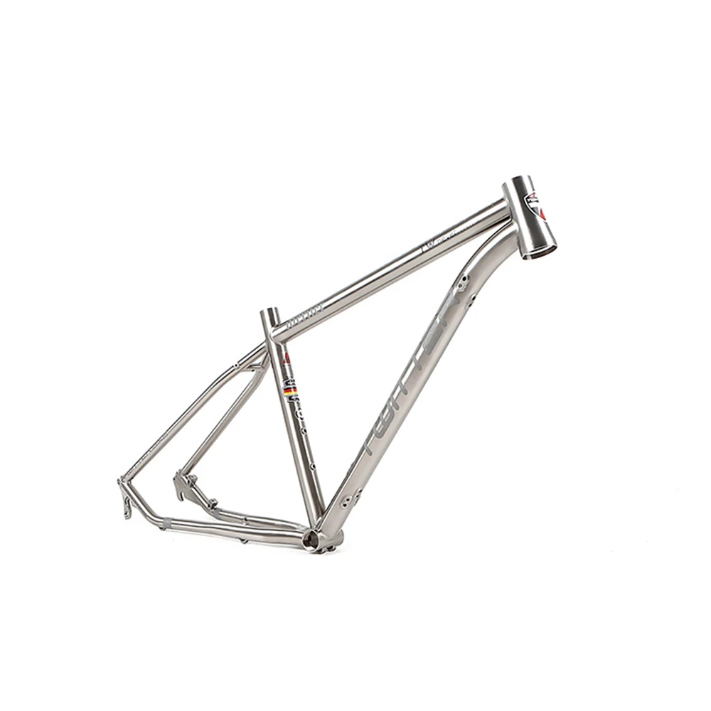 SuperLightTitaniummtbframe29titaniumbicycleframeUVreflective