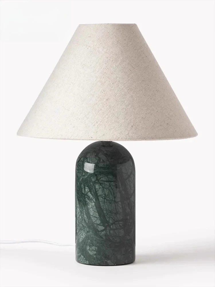 덴마크 디자인 고급 대리석 예술 장식 테이블 램프 LED E14 현대식 책상 조명 홈 데코 침실 거실/모델룸 서재 카페